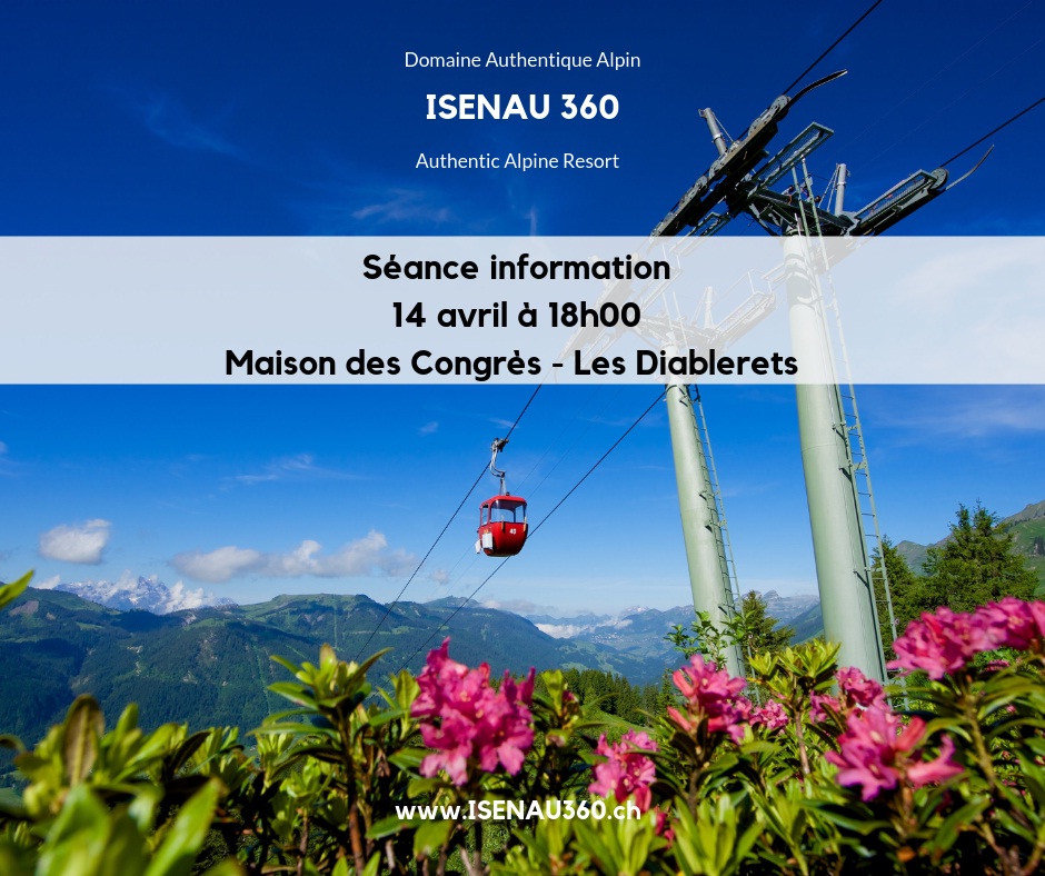 Des pistes pour concevoir l'avenir d'Isenau seront présentées dimanche aux Diablerets